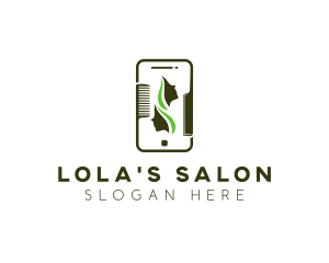 Mobile Beauty Salon  logo design