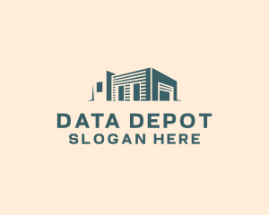 Warehouse Logistics Facility logo design