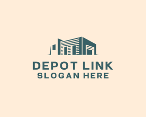 Warehouse Logistics Facility logo design