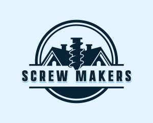 Handyman Screw Repairman logo