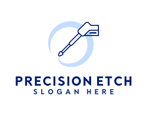 Precision Pressure Cleaner logo design