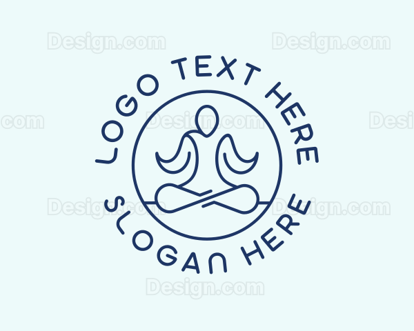 Holistic Yoga Meditation Logo