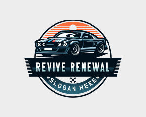 Sports Car Restoration Garage logo