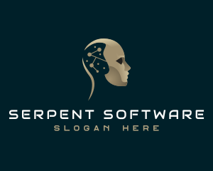 Artificial Intelligence Technology logo design