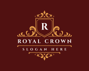 Elegant Royal Shield logo