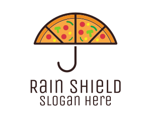 Umbrella Pizza Slices logo