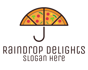Umbrella Pizza Slices logo