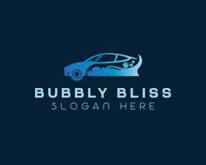 Water Car Wash Bubbles logo