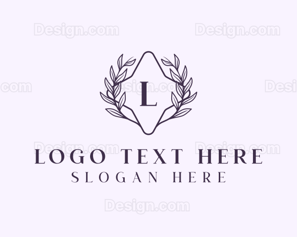 Luxury Stylish Wreath Logo