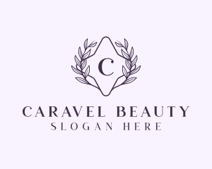 Luxury Stylish Wreath logo design