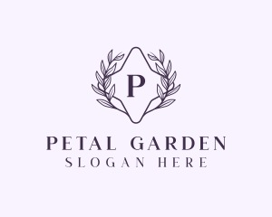 Luxury Stylish Wreath logo design