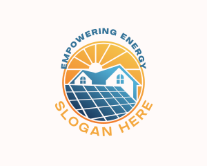 Renewable Solar Energy logo design