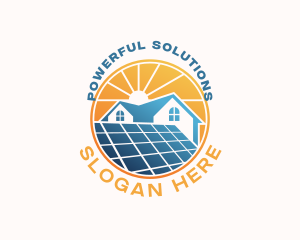 Renewable Solar Energy logo design