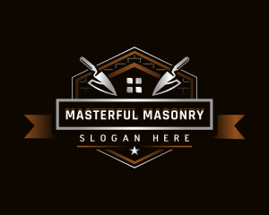 Brick Renovation Masonry logo design