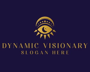 Mystic Moon Eye logo design