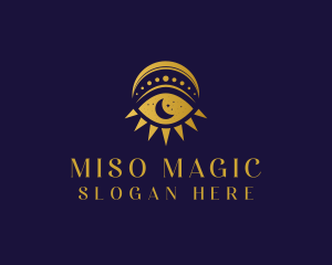 Mystic Moon Eye logo design