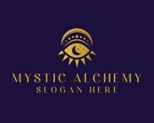 Mystic Moon Eye logo design