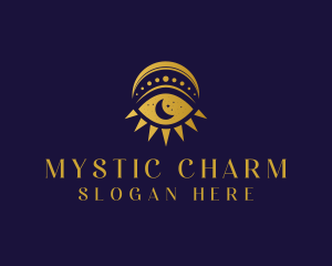 Mystic Moon Eye logo design