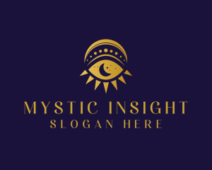 Mystic Moon Eye logo design