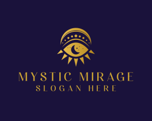 Mystic Moon Eye logo design