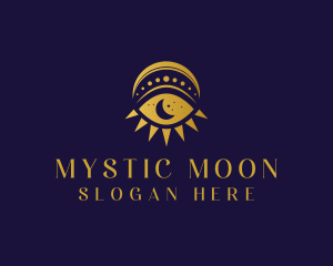 Mystic Moon Eye logo design