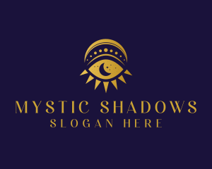 Mystic Moon Eye logo design