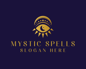 Mystic Moon Eye logo design