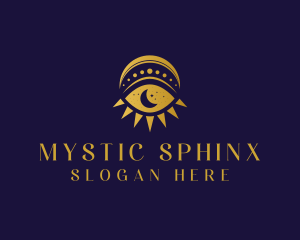 Mystic Moon Eye logo design