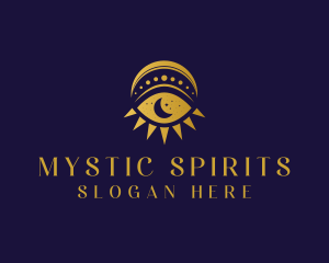 Mystic Moon Eye logo design