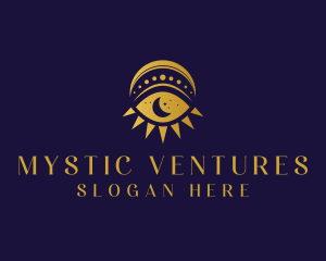 Mystic Moon Eye logo design