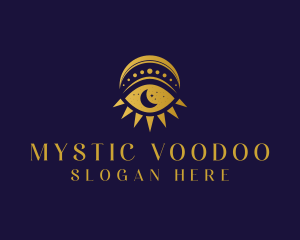 Mystic Moon Eye logo design