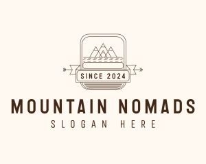 Adventure Mountain Travel logo design