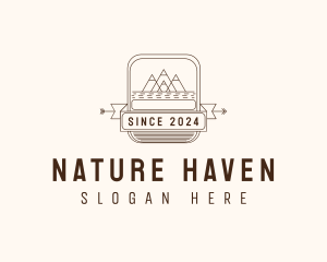 Adventure Mountain Travel logo design