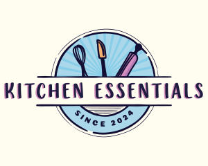 Kitchen Bakery Cookware logo design