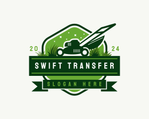 Grass Cutter Landscaping logo design