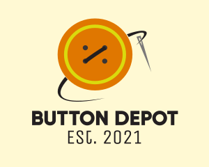 Button Sewing Needle  logo