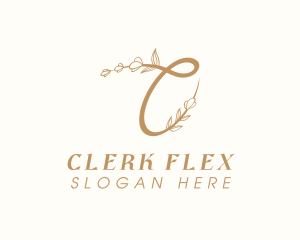 Luxe Beauty Letter C logo design