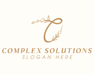 Luxe Beauty Letter C logo design