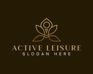 Yoga Lotus Spa logo design