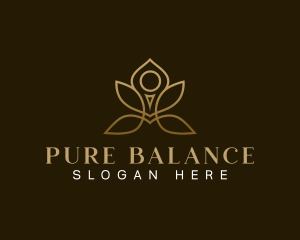 Yoga Lotus Spa logo design