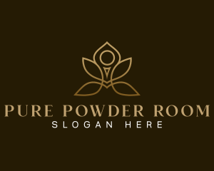 Yoga Lotus Spa logo design