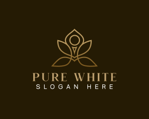 Yoga Lotus Spa logo design