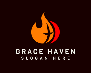 Flame Cross Church logo