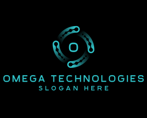 Technology AI Motion logo design