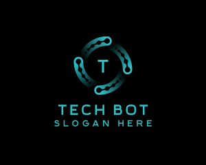 Technology AI Motion logo design