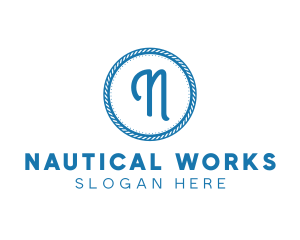 Nautical Circle Rope logo