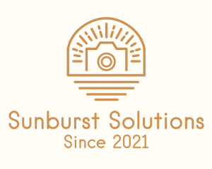 Sunburst Camera Badge logo