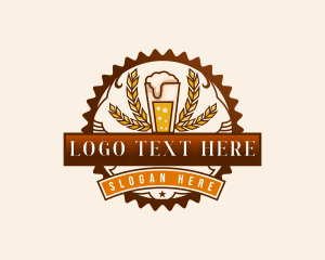 Craft Beer Pint Brewery logo