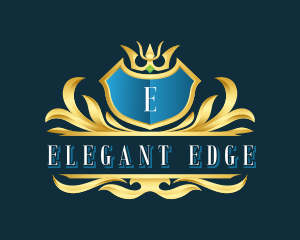 Elegant Royal Crest logo design