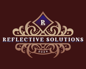 Luxury Decorative Royal Crest  logo design